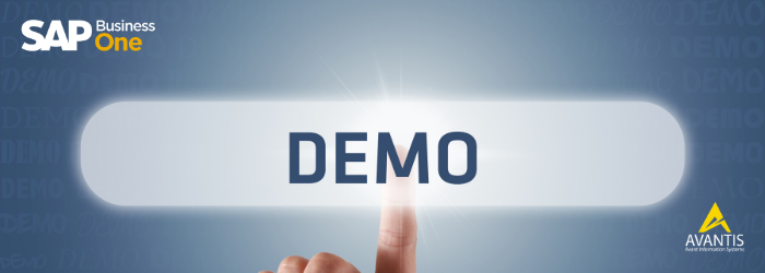 SAP Business One - Demo Gratis con Avantis