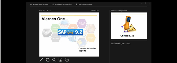 Webinar: SAP Business One versión 9.2